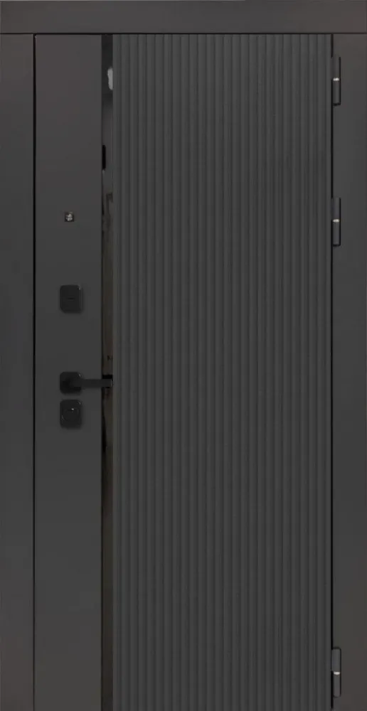 Дверь ДвериПРО Модель 3КЛ-1009 ФЛЗ-23 Веллуто гриджио DPRO228330