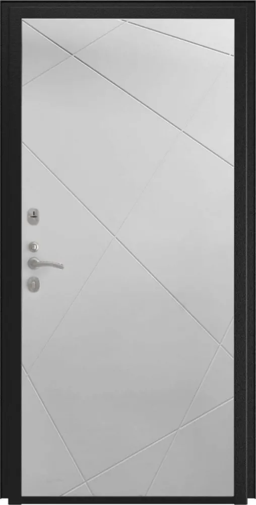 Товар Дверь ДвериПРО Л-43 ФЛ-291 (Лине, 10мм, Белый софт) DPRO227628