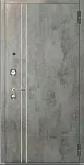 Дверь Аргус ЛЮКС 3К Лофт-Темный-бетон Антик серебро DIS006856 фото