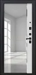 Дверь ДвериПРО Термо серебро ФЛЗ-618 Белый матовый DPRO227954 фото